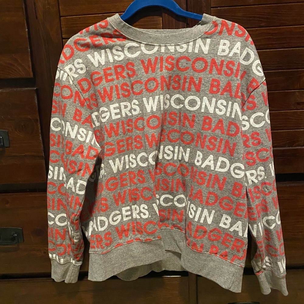 Wisconsin Badgers American Eagle Sweatshirt